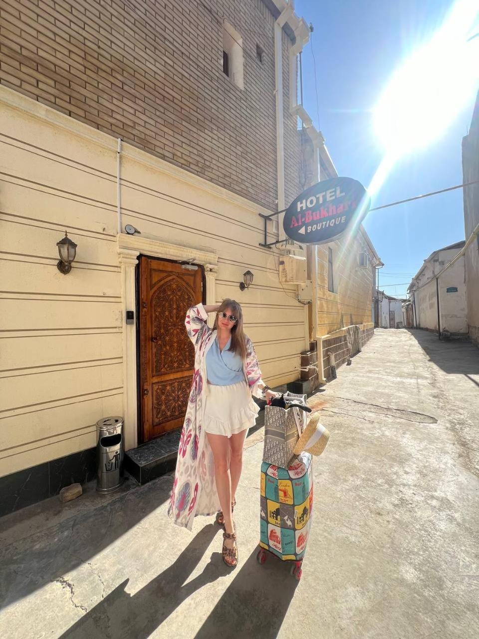 Al Bukhari Boutique Hotel ブハラ エクステリア 写真